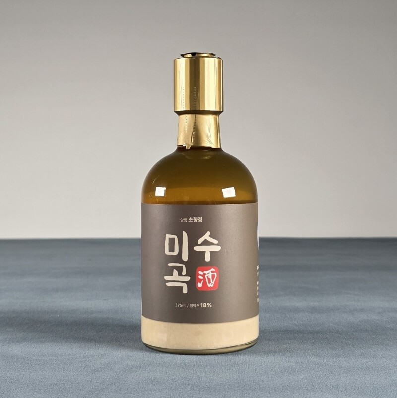 초향정 미수곡주,미수곡주 탁주18도 375ml
